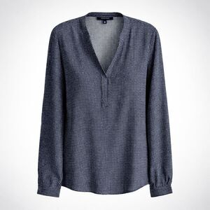 Tommy Hilfiger Navy Polka Dot Shirt XXL